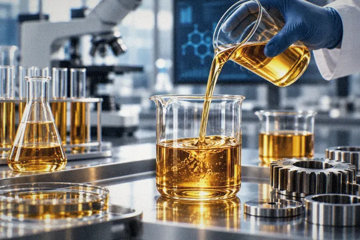 Laboratory formulation of rust preventive oil